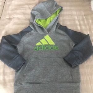 adidas boys logo hoodie